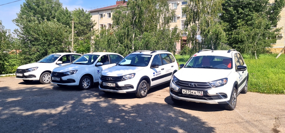 Автопарк ЦРБ постоянно обновляется Автопарк ЦРБ постоянно обновляется