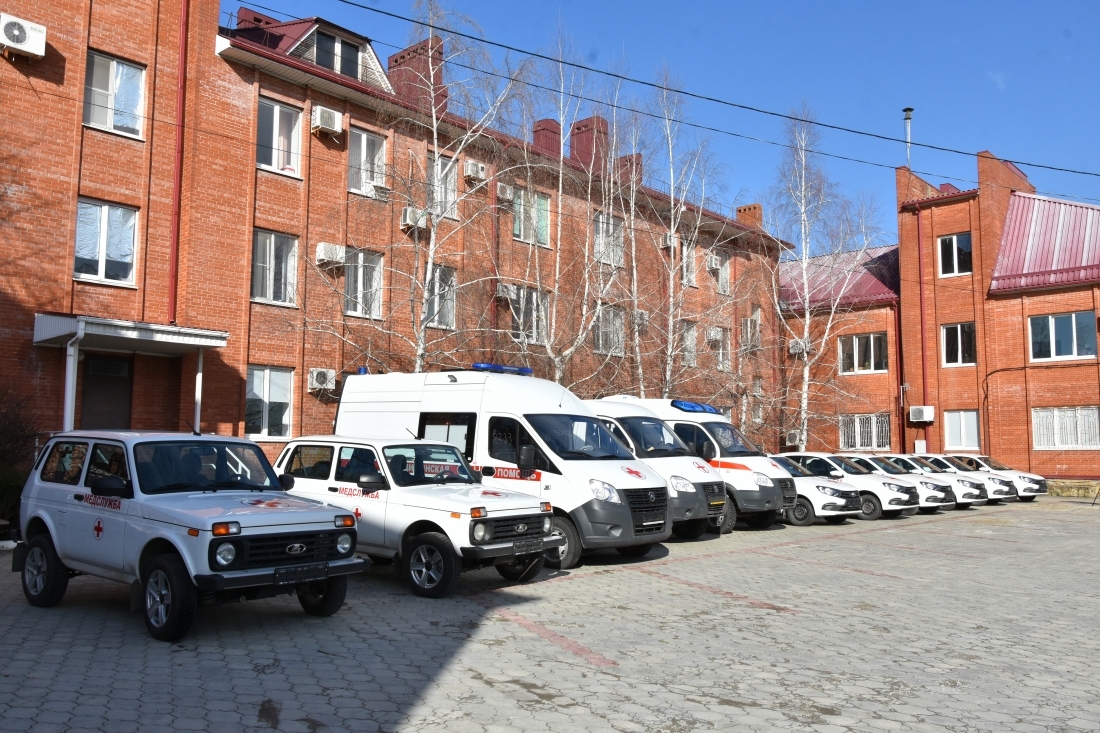 Обновлен автопарк Славянской ЦРБ