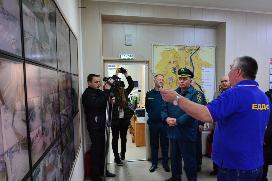 Рабочей группой центрального аппарата МЧС России проведена проверка готовности сил и средств краевой подсистемы РСЧС в Славянском районе.