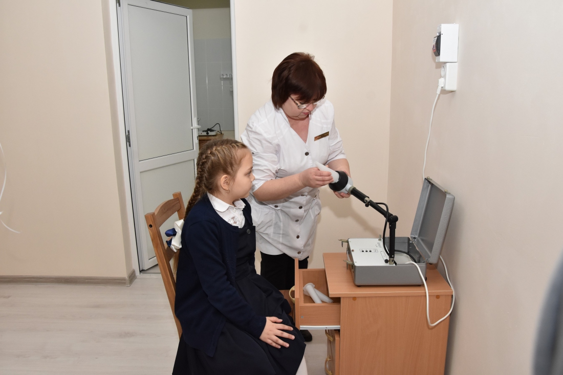 В поселке Голубая Нива открылся физиотерапевтический кабинет