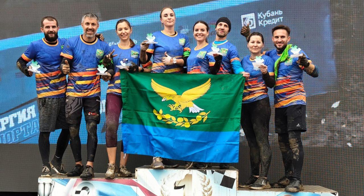 Команда Славянского района приняла участие в экстремальном забеге «Энергия спорта» в Краснодаре