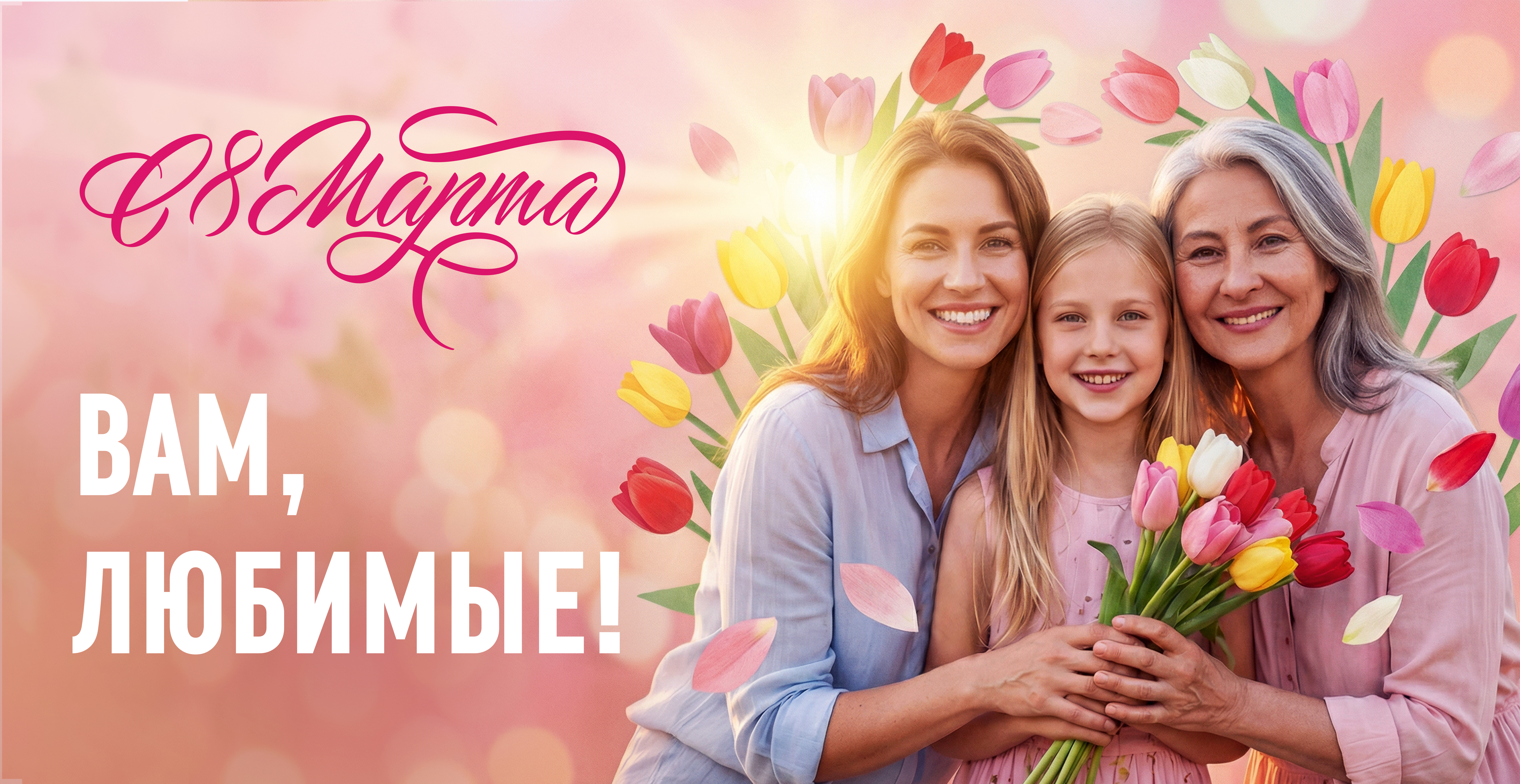 Милые, дорогие женщины Славянского района!