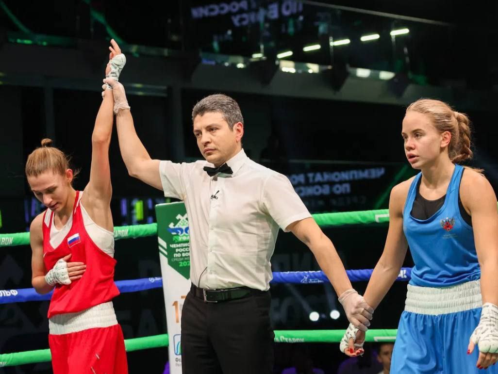 Вострикова Арина завоевала серебро Чемпионата России по боксу