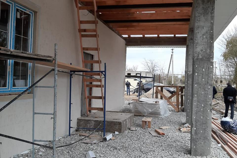 В поселке Целинном по целевой программе строится офис врача общей практики – ОВОП