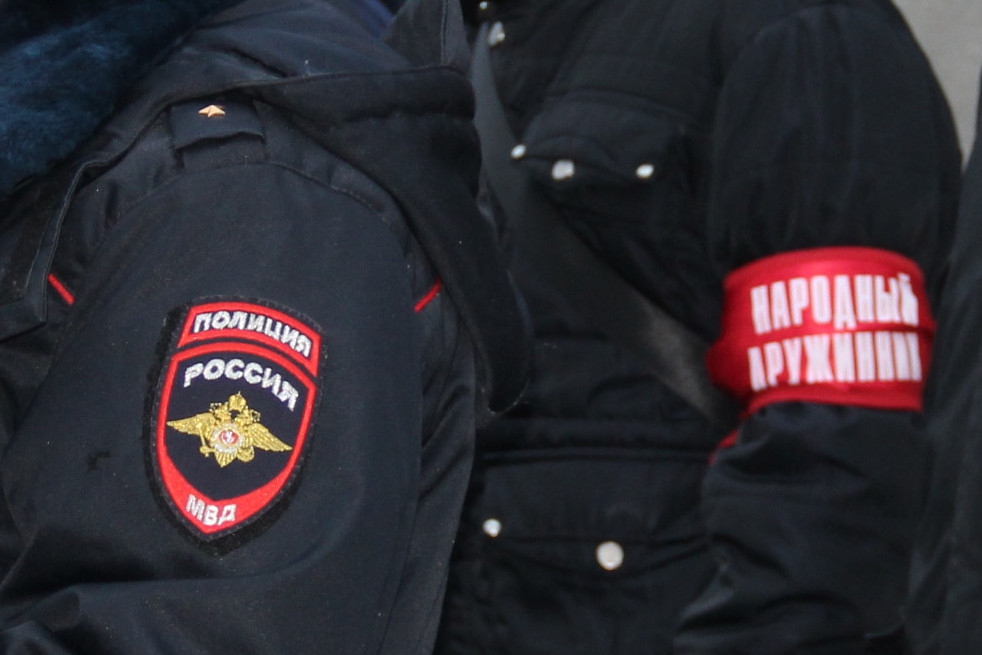 Участие членов народных дружин  в охране общественного порядка на территории Славянского района