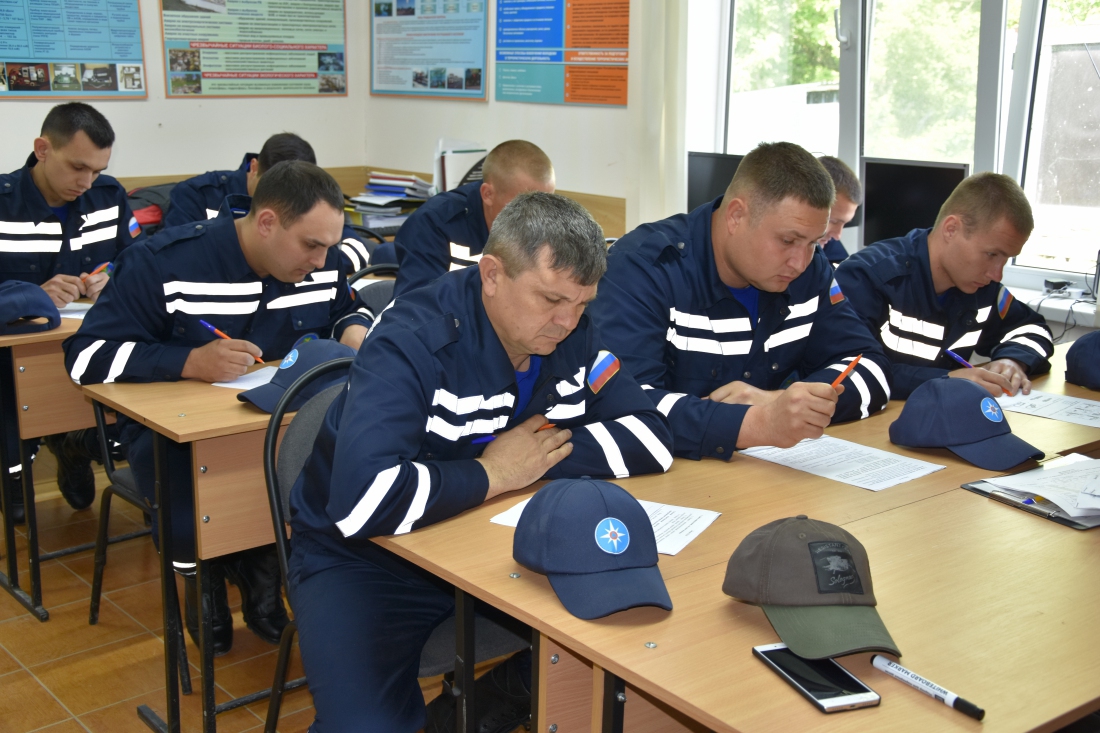 Аттестация спасателей