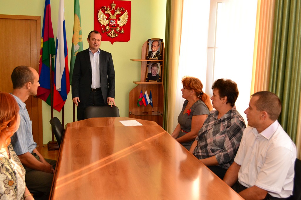 Рабочая неделя главы администрации МО Славянский район