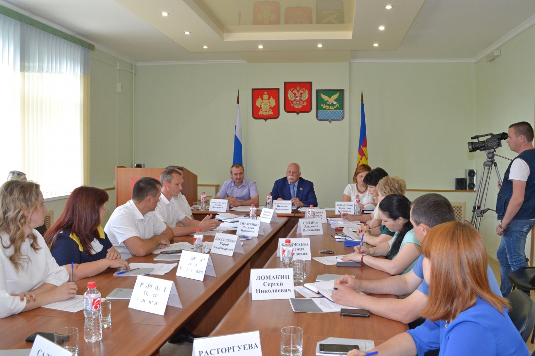 Выездное заседание комитета ЗСК в Славянском районе