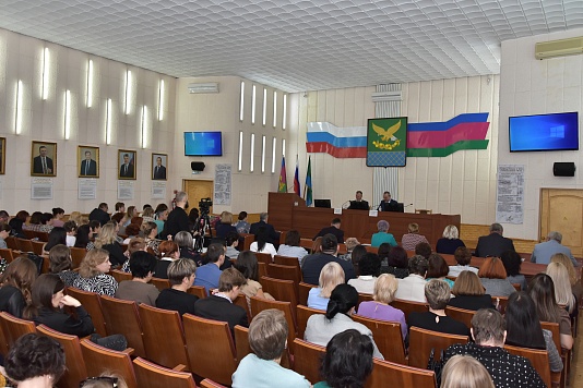 В Славянском районе прошла коллегия социальной сферы