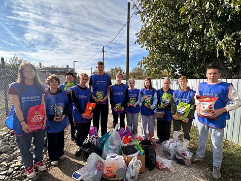 Волонтёры Анастасиевского сельского поселения Славянского района приняли участие во Всероссийской акции «Носики Первых»