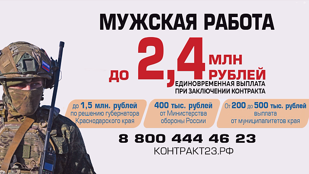 Защита Родины – настоящая работа для настоящих мужчин!