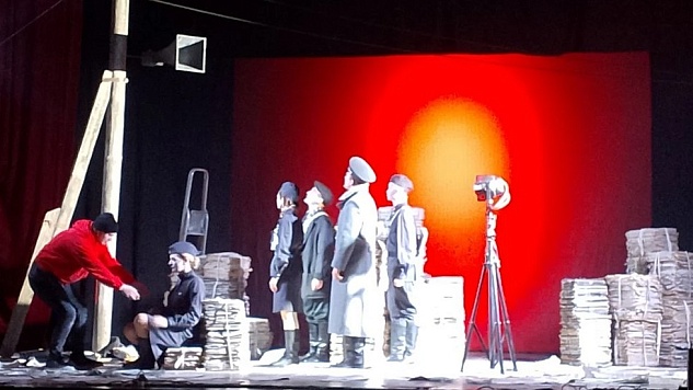 Театр Защитника Отечества представил в г.Славянске-на-Кубани спектакль