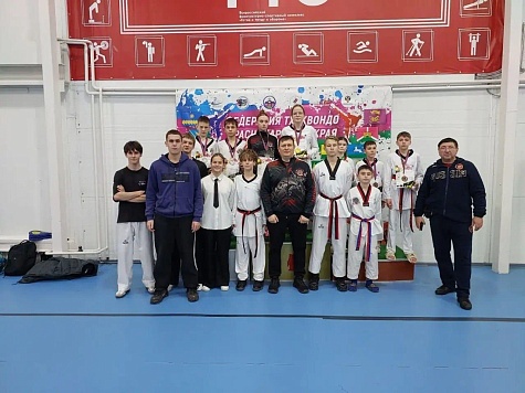 Юные тхэквондисты Славянского района на турнирах в ст.Архангельской