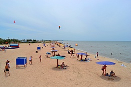 Режим работы автобуса на пляж Азовского моря